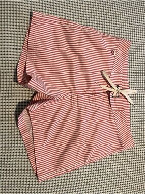 Sundek Red and White Striped Board Shorts - sz 31